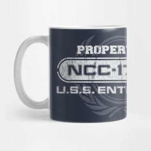 Vinage Property of NCC1701F Mug